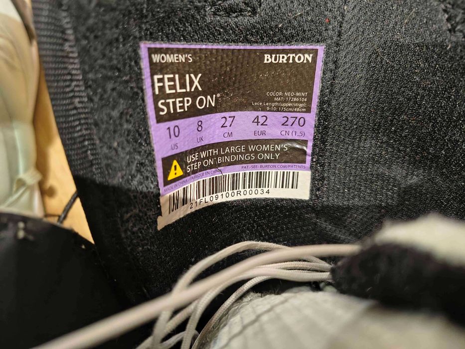 Обувки и автомати Burton Step On