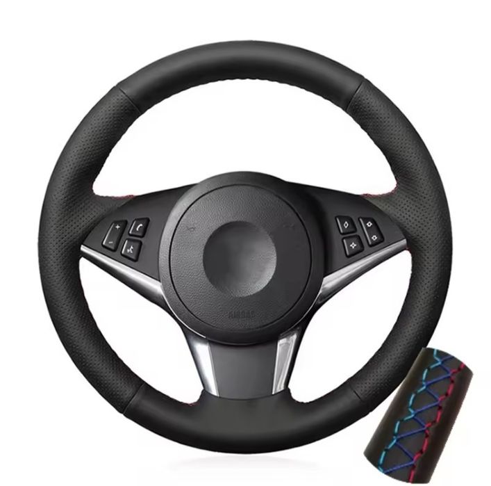 Husă piele volan m bmw e60