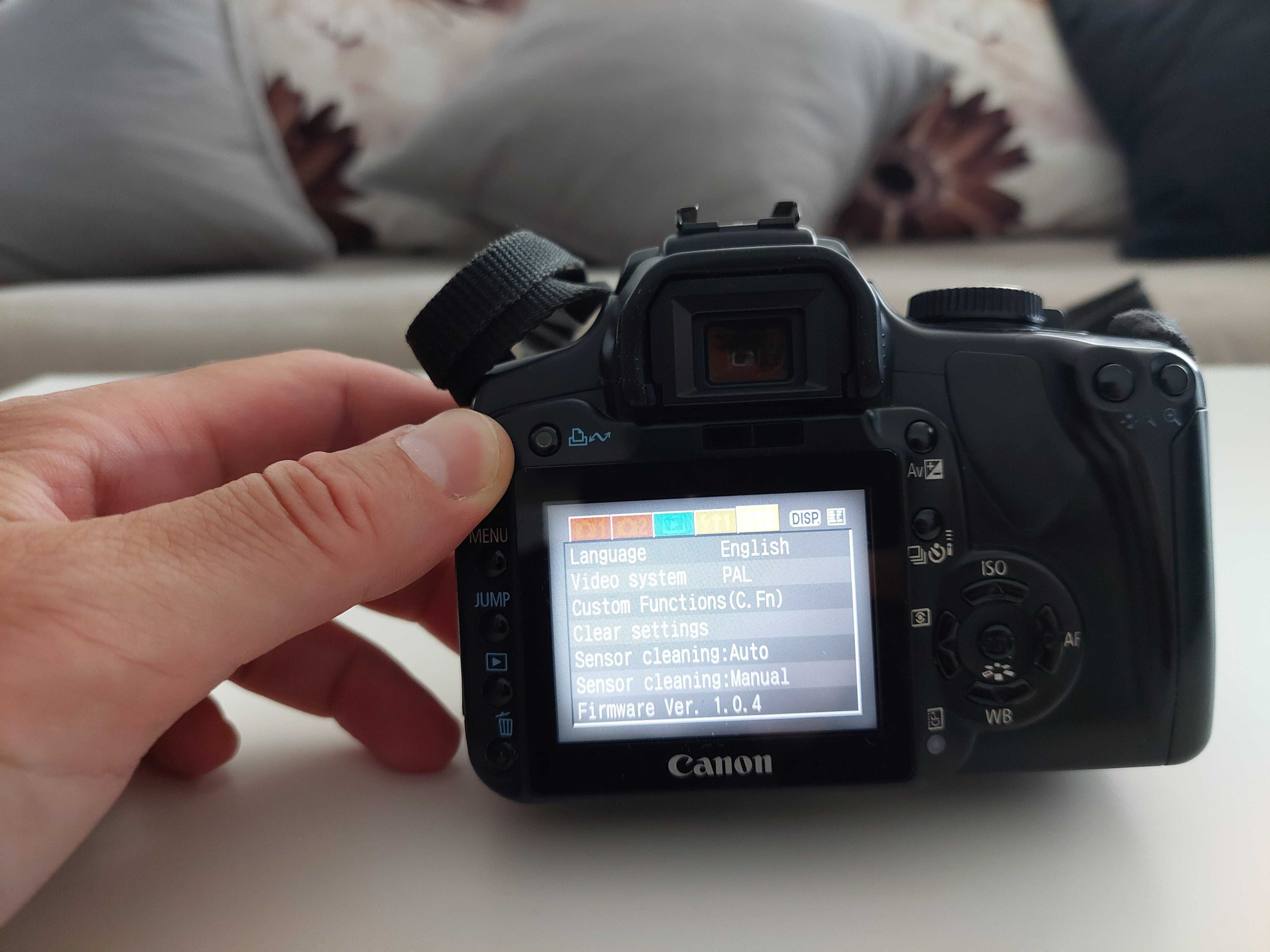 Canon 400D Body+Obiectiv+Baterie+Card+Geanta