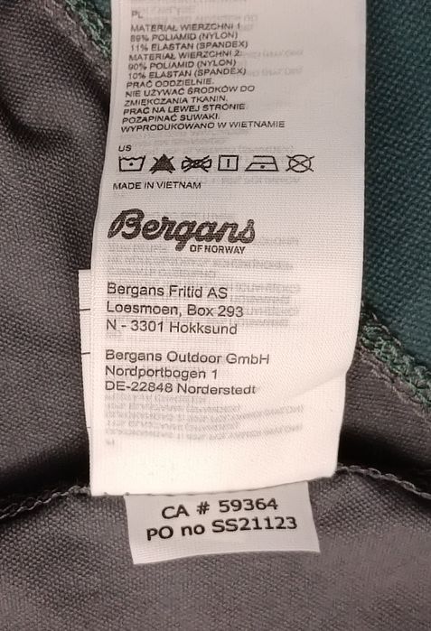 Bergans of Norway Cecilie Softshell Jacket оригинално яке L туризъм