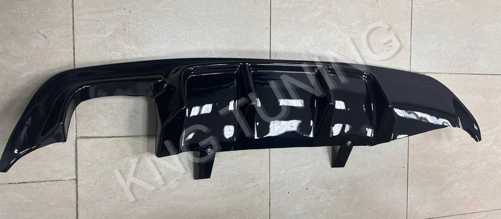 Дифузьор за бмв е60 е61 с двойен ляв изход / Bmw e60 e60 diffuser