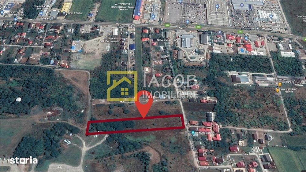 Teren 6208 mp Bacau \/ Strada 2 Stejari