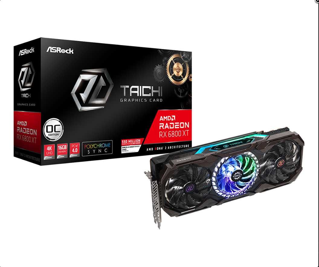 Продам видеокарту AMD Radeon™ RX 6800 XT Taichi X 16G OC