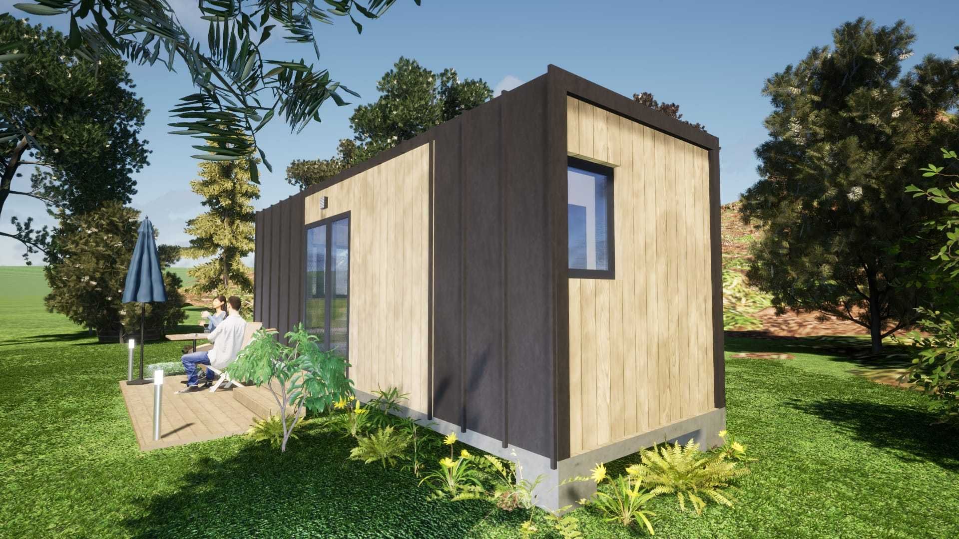 Garsoniera de locuit/vacanta Pansip - Casa modulara Tiny House