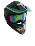Casca full face bicicleta, trotineta, motocicleta