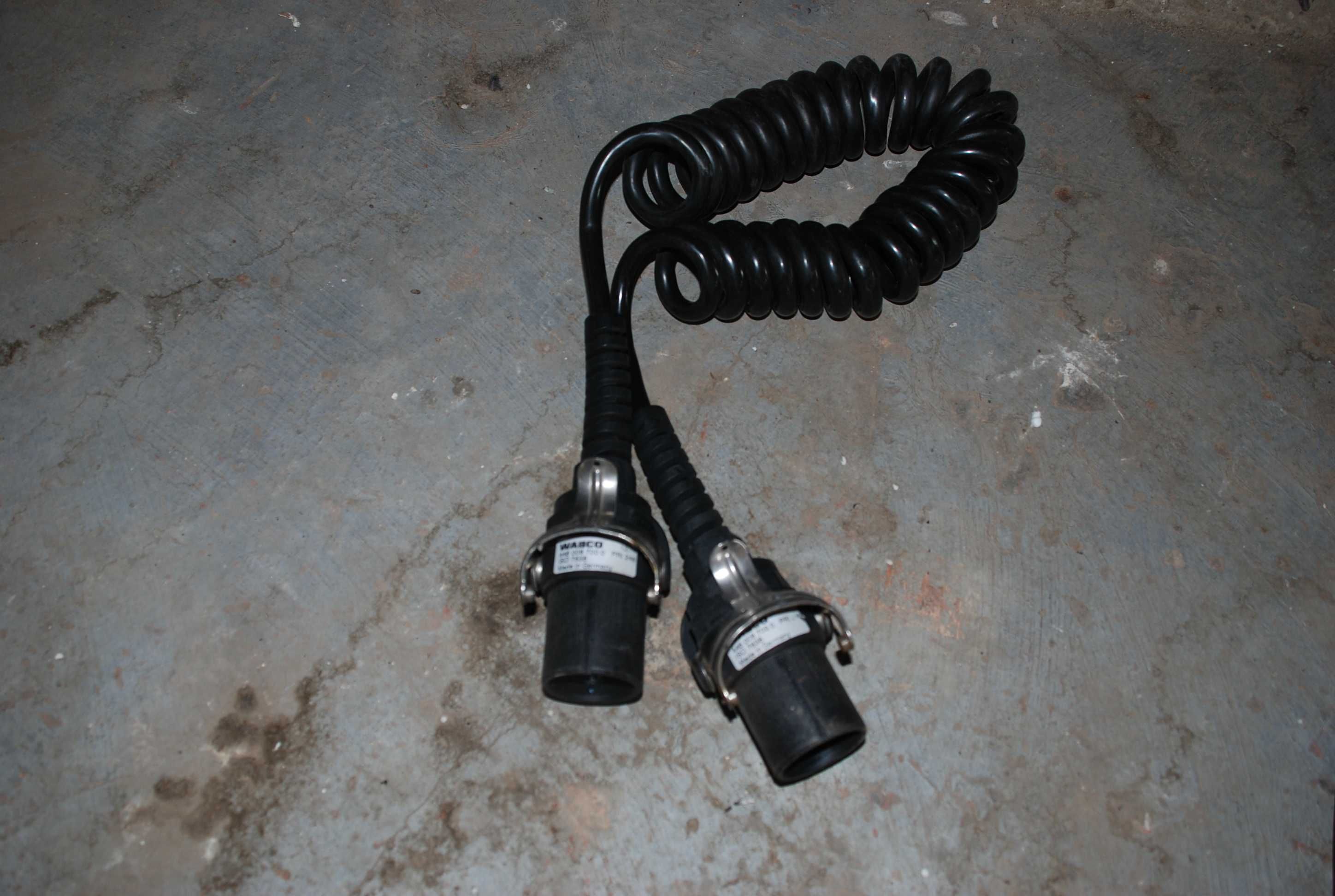 Cablu electric spiralat adaptor priza, auto15/7/7, mufa 7 / 24v,9 3.5m