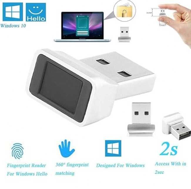 USB скенер за пръстови отпечатъци