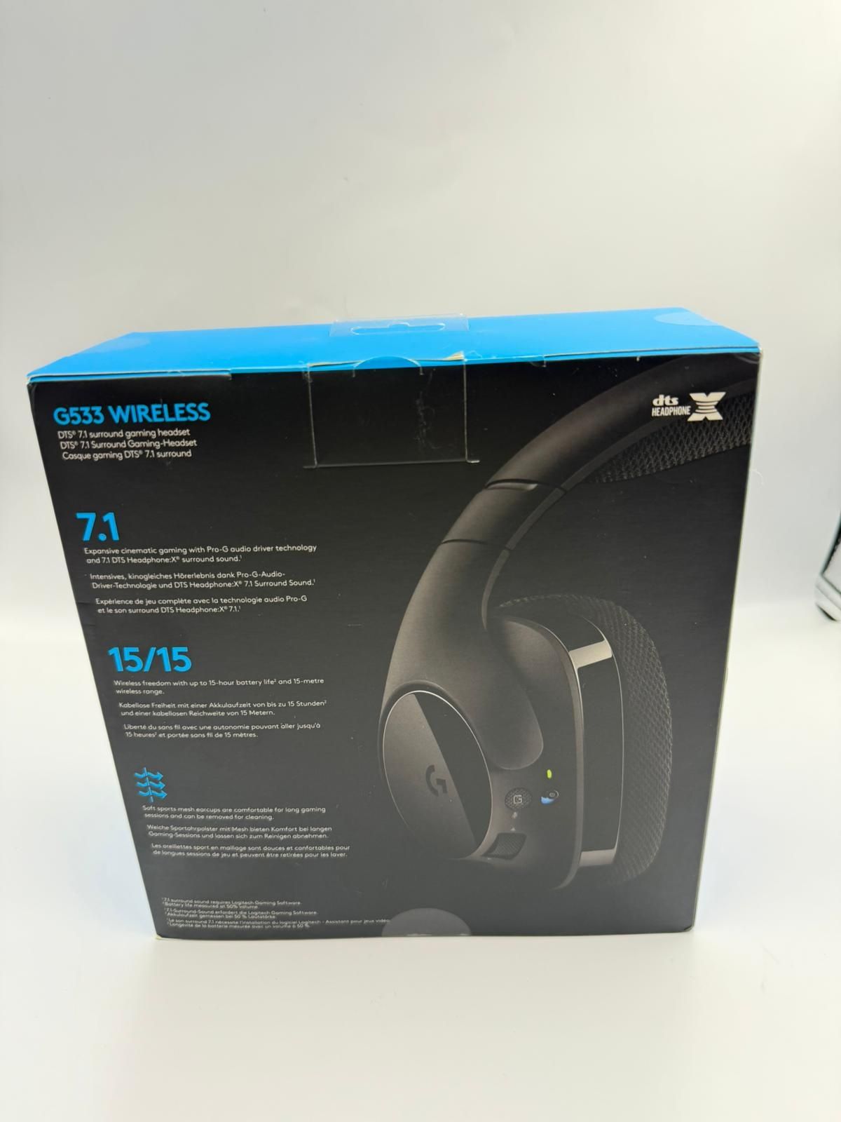 Casti Logitech G533 Wireless