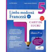Manual limba Franceza L2 clasa 5 + Caiet de lucru CD