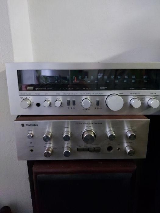 Microfoane wireless (nu Shure,Sennheiser)Sansui R50.Technics SU