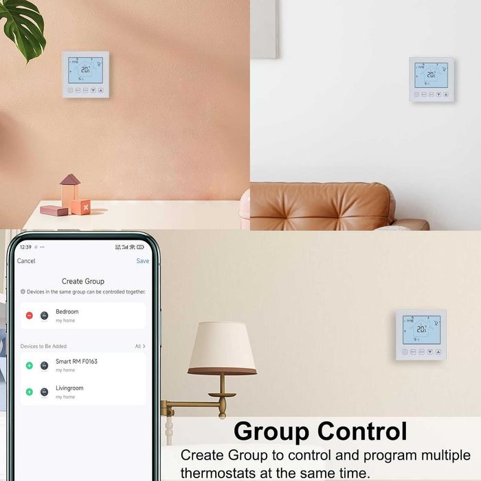 KETOTEK WiFi Програмируем термостат за подово водно отопление 3A