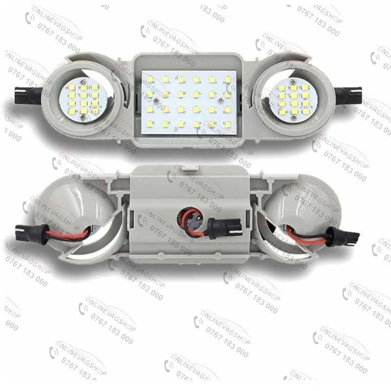 Led interior plafoniera fata + spate Passat B6 B7 CC Golf 5 Octavia 2
