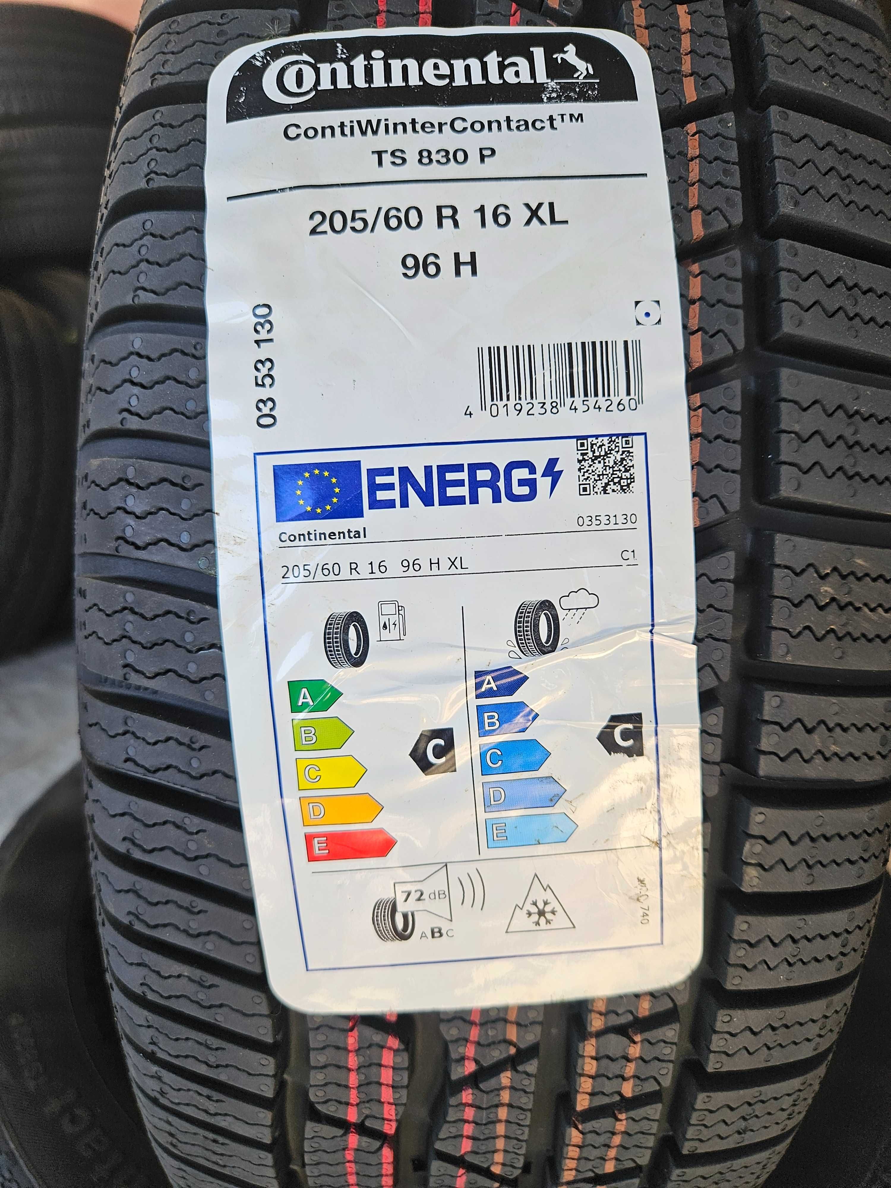 4 Нови зимни гуми 205/60 R16 Continental WC TS830P 96H M+S DOT3624