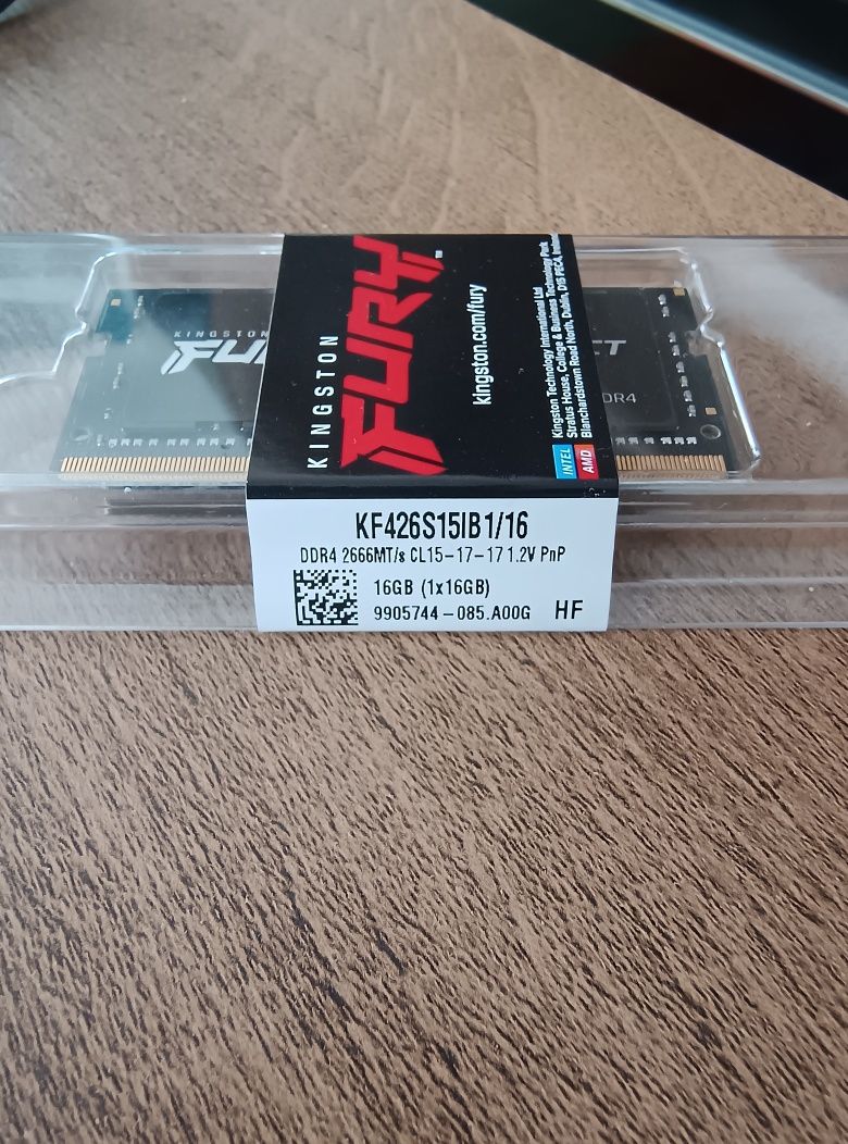 16gb ram kingstone fury laptop ddr4