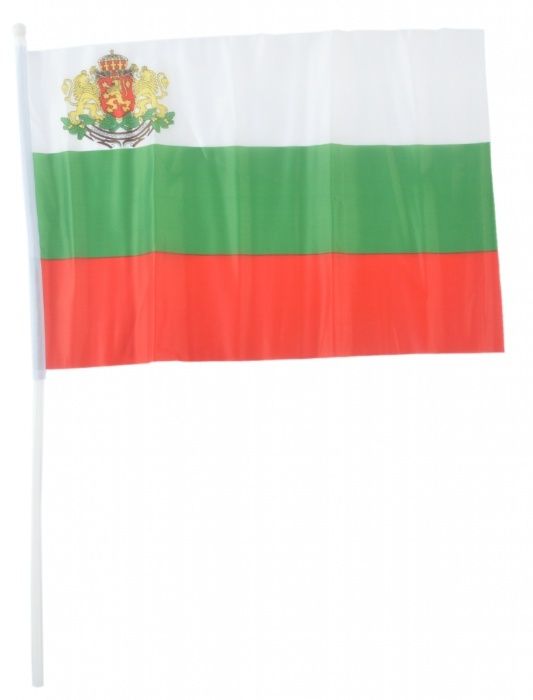 Българско знаме със и без--герб всички размери за 3март