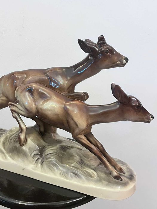 Bibelou vechi statueta Germania SPIEGEL marcat mare bibelouri portelan