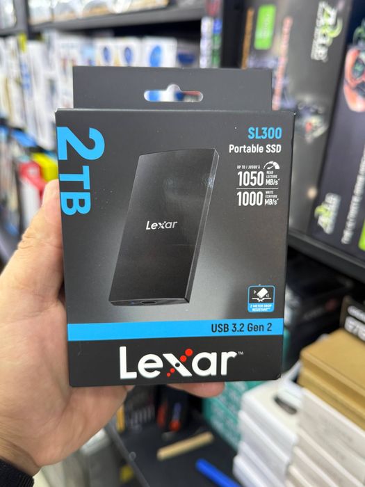 Внешний SSD диск Lexar SL300 2TB/USB 3.2 Gen2 Type-c