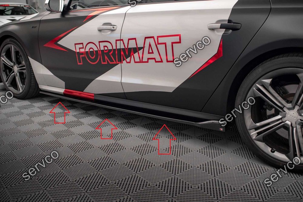 Pachet Prelungiri Body kit tuning Audi S8 D4 2012-2015 v8 - Maxton