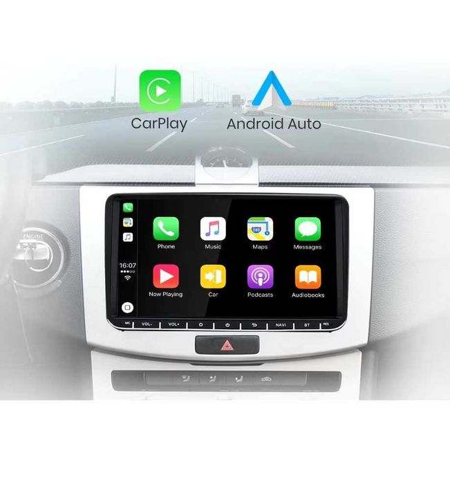 Navigatie Android Auto Carplay dedicata VW Passat Golf Touran Skoda 2G