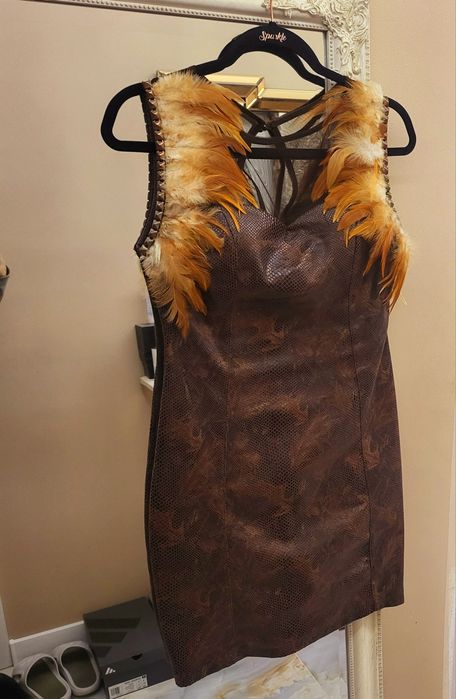 Рокля с пера  38  С