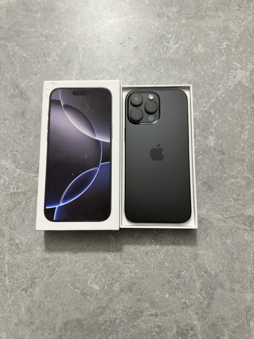 iPhone 16 Pro Max 256GB Black Titanium