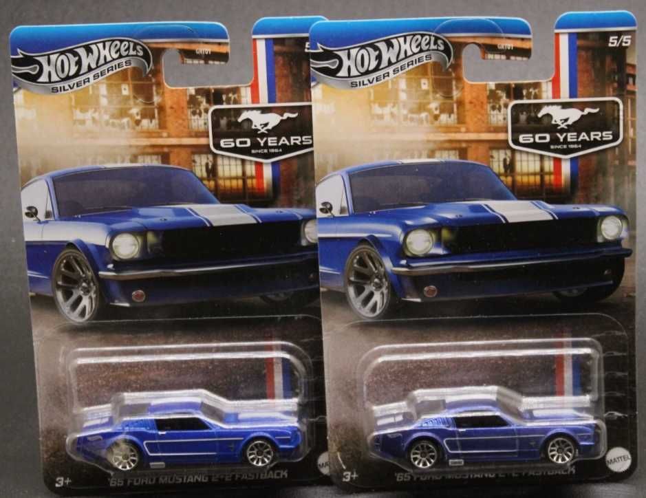 Hot Wheels CHASE 65 Ford Mustang 2+2 Fastback - JBY54 60 Years Series