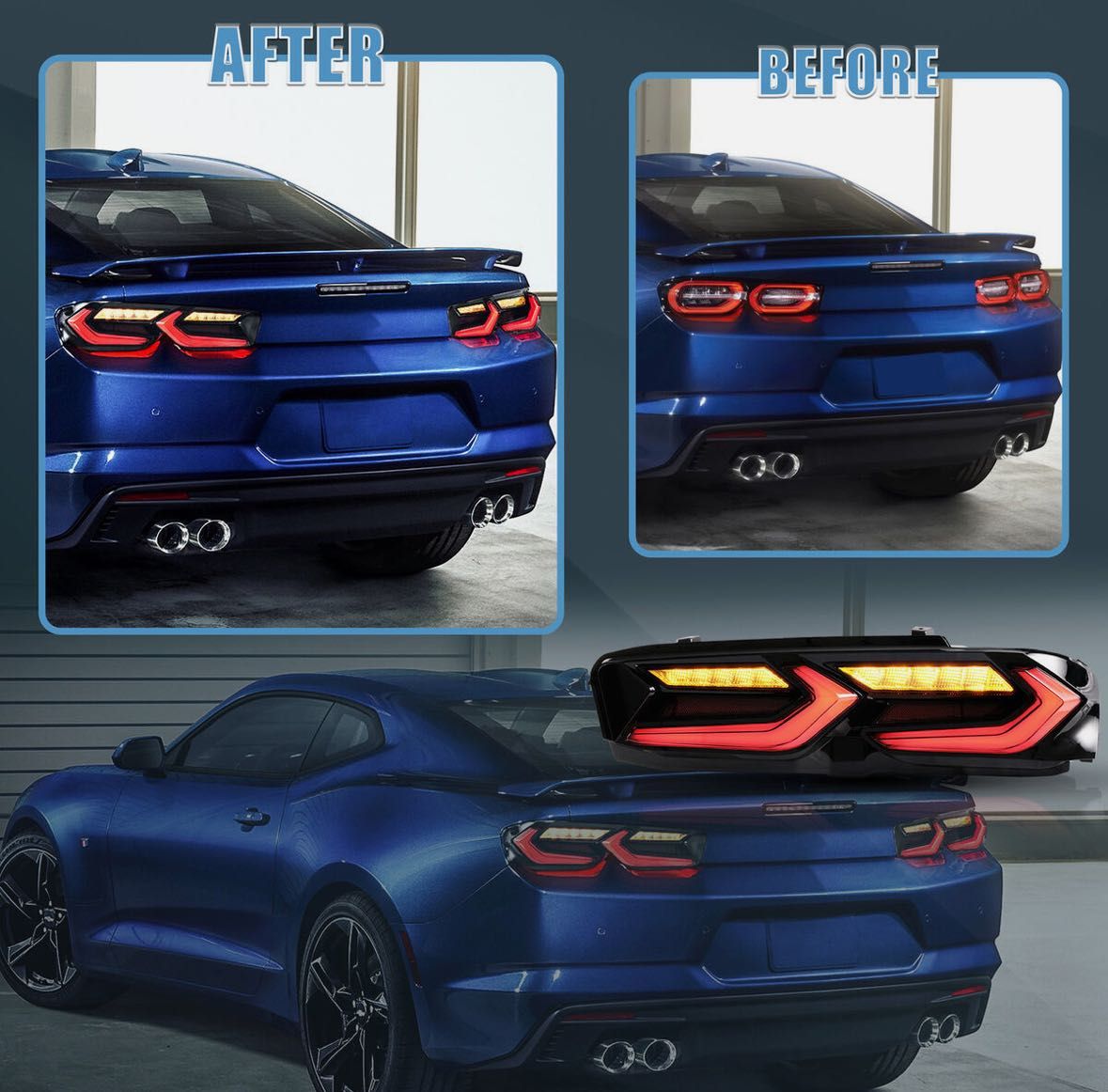 Динамични  стопове  европейски стандарт Chevrolet Camaro 2019+