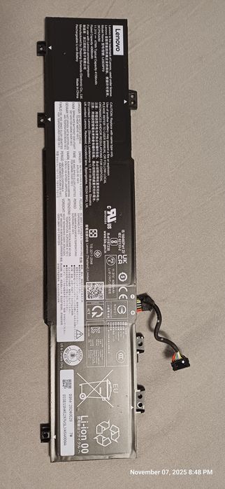 Baterie originala Lenovo L23D3PF0 IdeaPad Slim 3 15IRH8 capacitate 98%