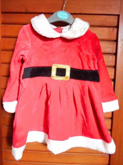 Коледна РОКЛИЧКА Primark /0-9мес./