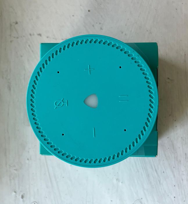 Умная колонка Яндекс Станция Лайт YNDX-00025 бирюзовый (почти новая)