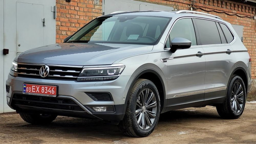 TIGUAN ALLSPACE 2018 - предна и задна броня + странични OFF ROAD пакет