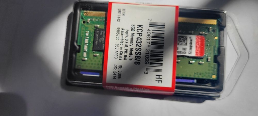 Memorie laptop Kingston 8 gb DDR4
