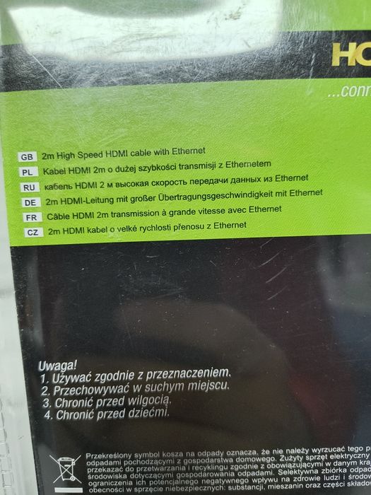 Cablu HDMI - 5 m și 2 m - Standard / HD & 4K / 3D - 60 FPS