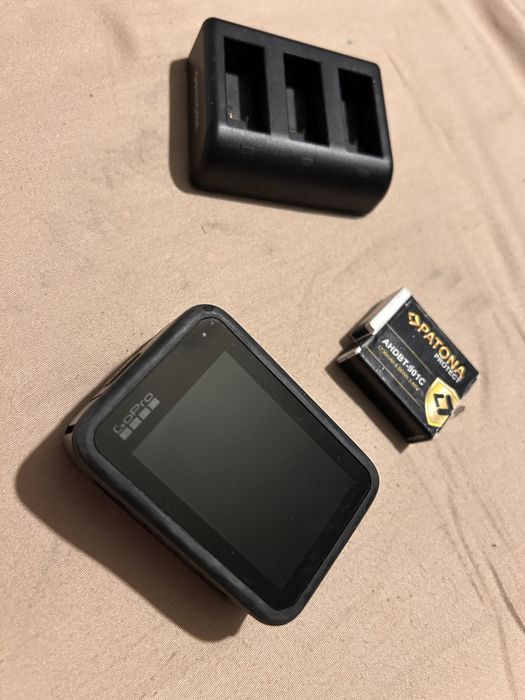 GoPro Hero 9 Black + Dock Patona + 1 Baterie | Stare bună