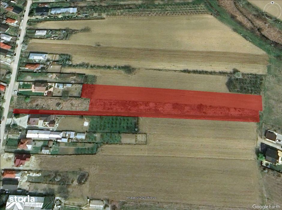Vanzare 8000 Mp. - Str. Aurel Vlaicu - Gaesti - Posibilitate Parcelare