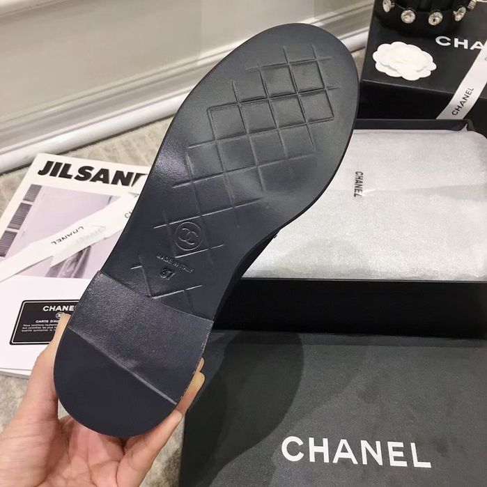 Pantofi loafer Chanel, negru, tip Premium