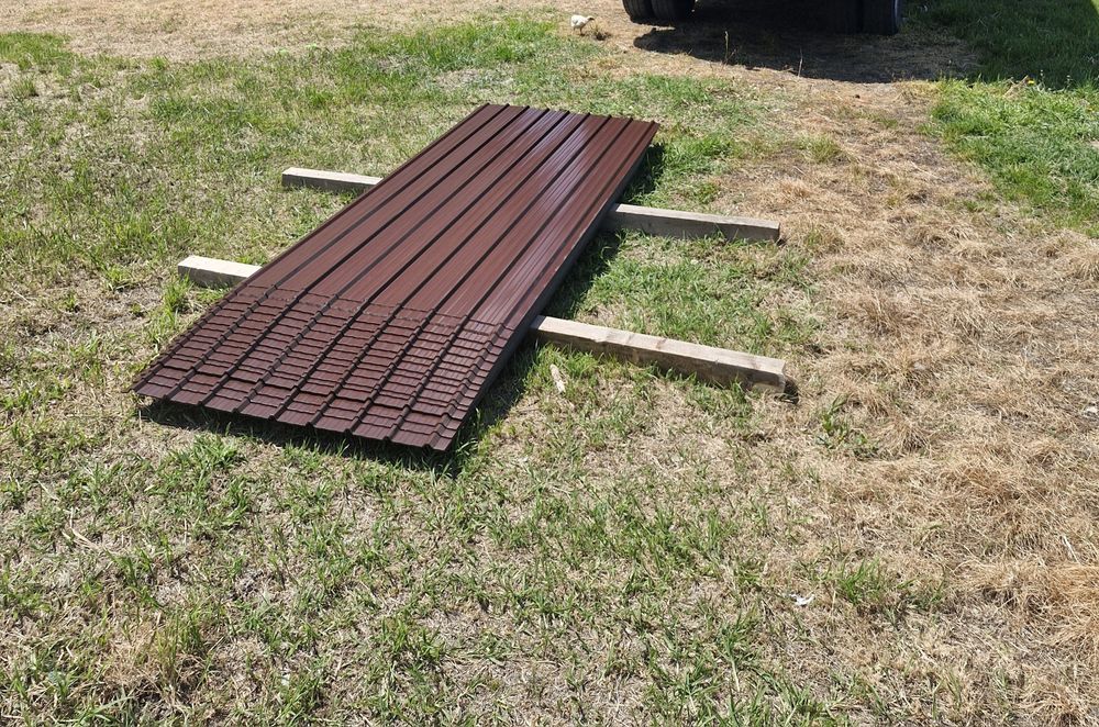 tabla cutata vopsita  electrostatica