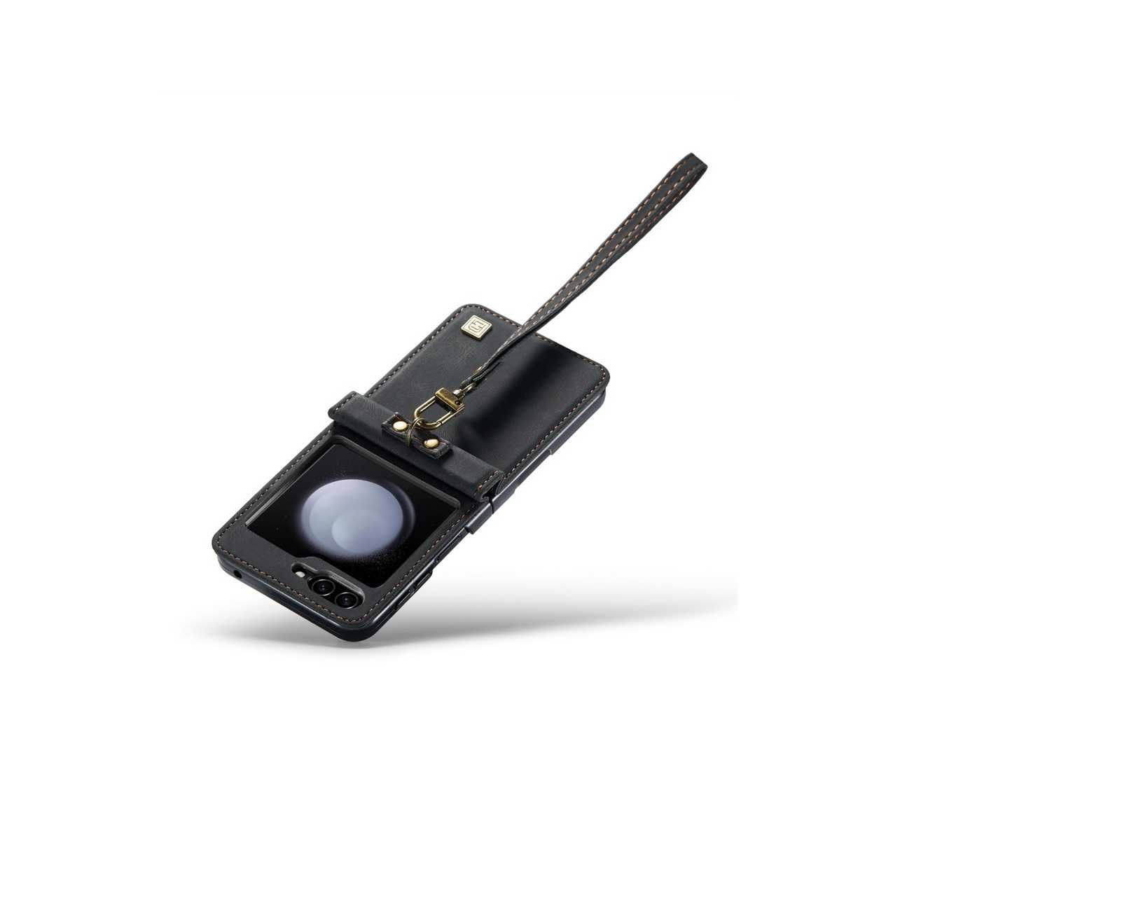 Husa piele inel curelusa mana detasabila SAMSUNG Galaxy Z Flip6 5 5G