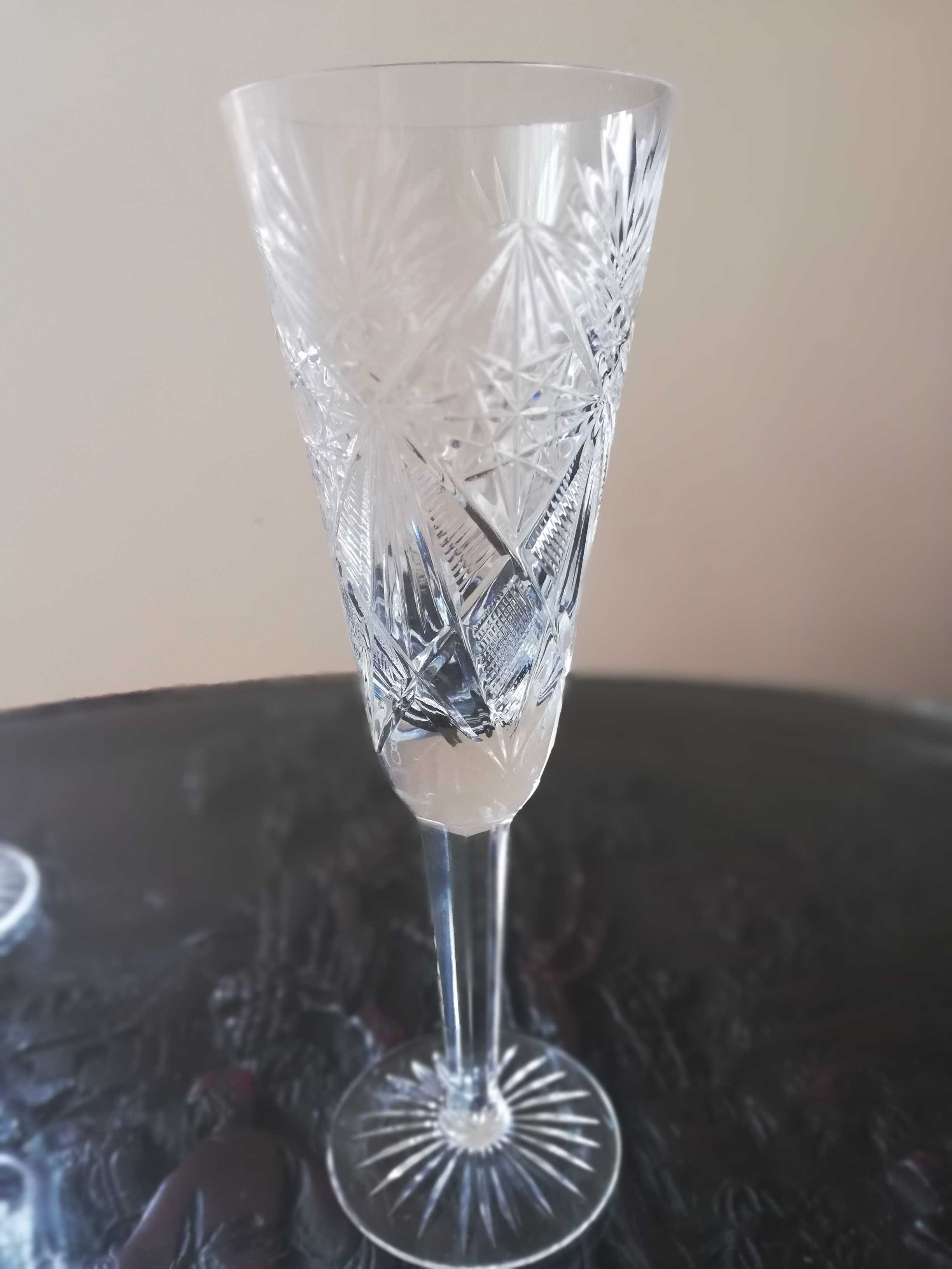 Set pahare cristal whiskey si vin/sampagne