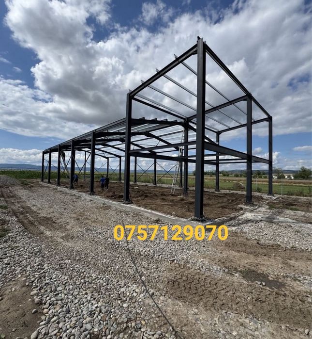 Structuri metalice la 30 de euro mp