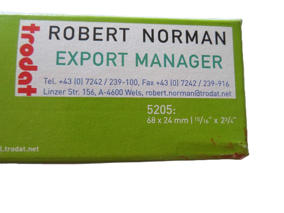 Професионален печат Trodat 5205 Pro (68x24mm)