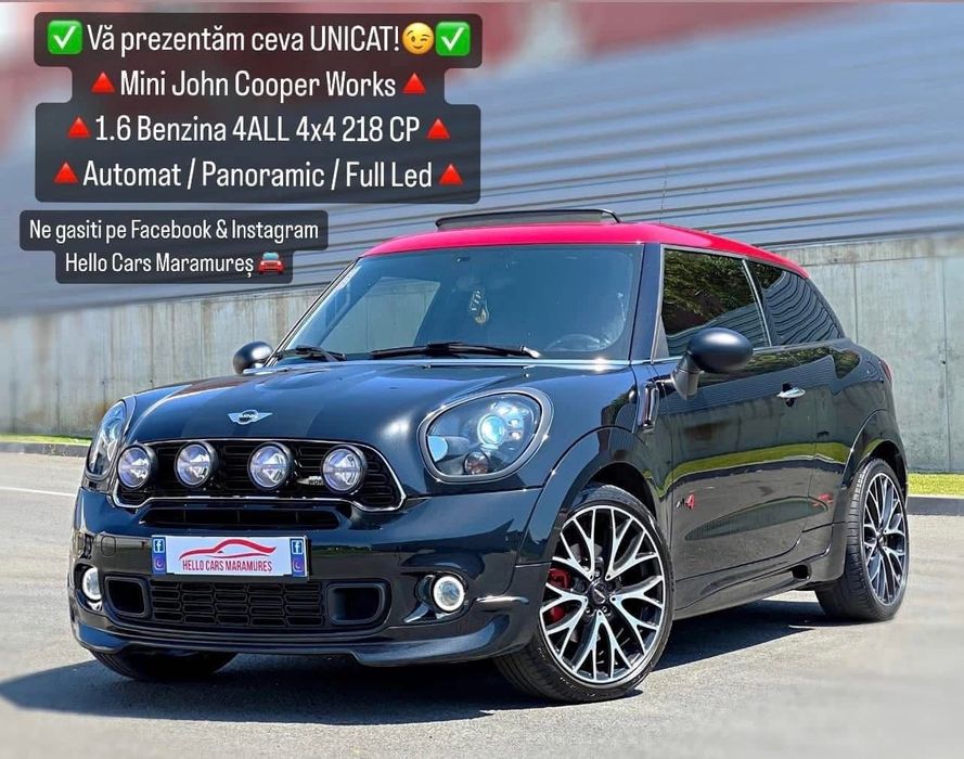 Mini Paceman Nimi Paceman Editie John Cooper Works