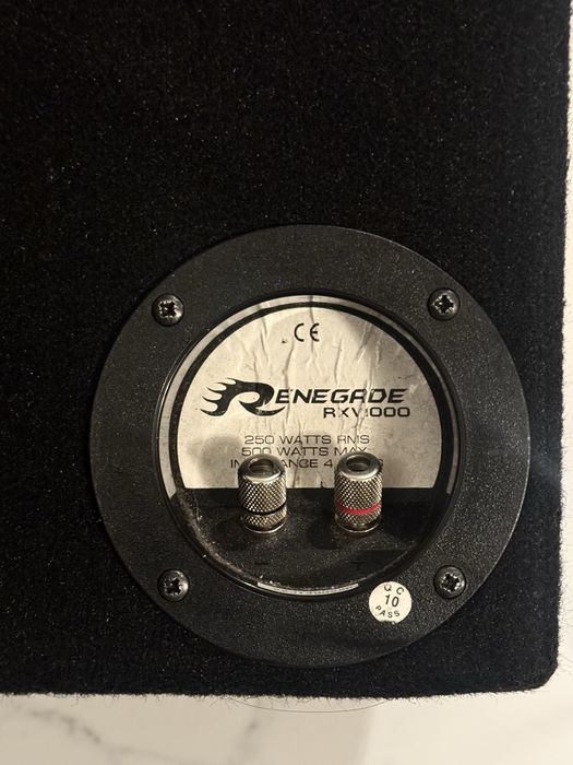 Subwoofer Auto Renegade RXV1000