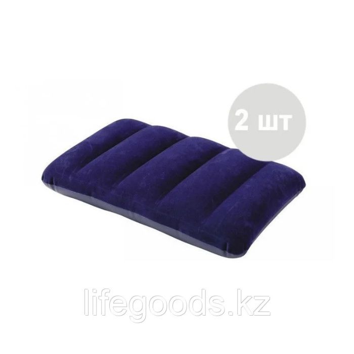 Надувной матрас двуспальный с подушками и насосом Intex 64765