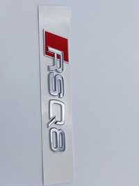 Emblema Audi RSQ8 spate crom