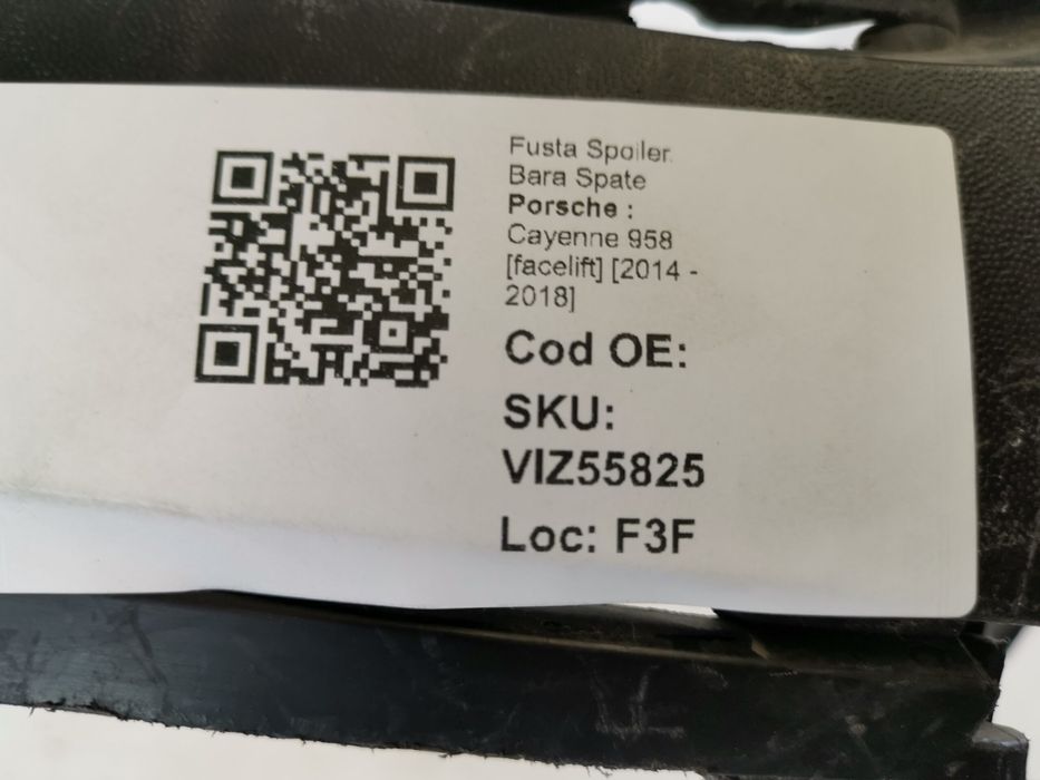 Порше Каен / Porsche Cayenne Оригинален заден спойлер/предпазна броня