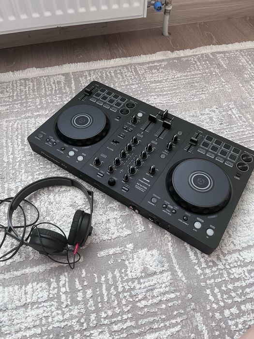 Контроллер DDJ-FLX4, наушники Sennheiser HD 25 Light