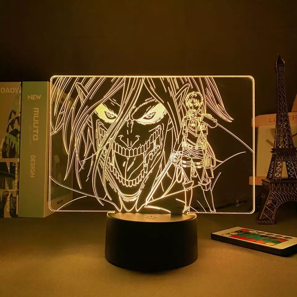 Ночной светильник по аниме (манга) "Атака Титанов"