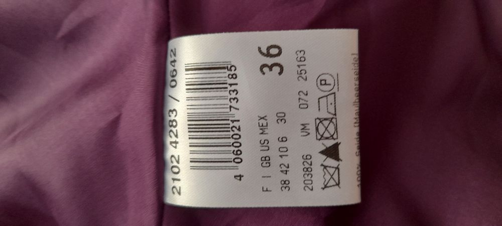 Rochie matase naturala Vera Mont