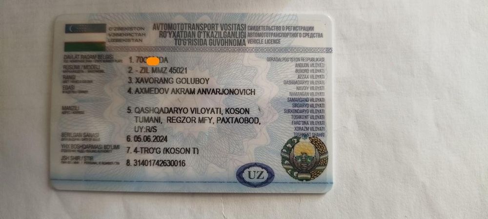 Sotiladi !! Zil samasval